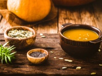 Hokkaido-Kürbissuppe zu Halloween